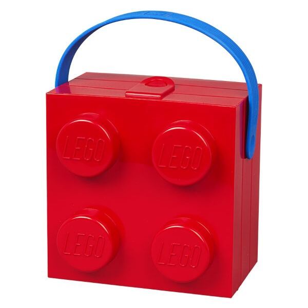 LEGO Storage LEGO Storage HANDLE BOX Kutija za užinu, crvena, veličina