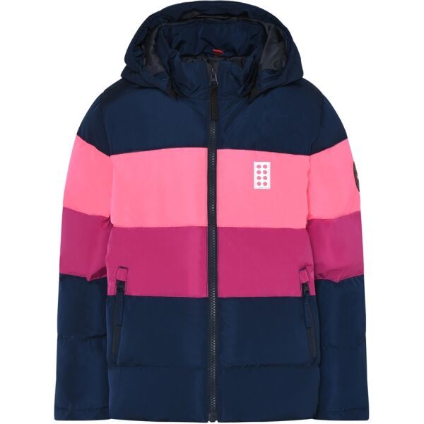 LEGO&reg; kidswear LEGO&reg; kidswear LWJIPE 705 JACKET Dječja zimska jakna, ružičasta, veličina