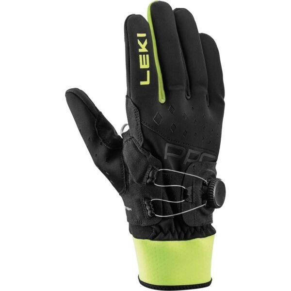 Leki Leki PRC BOA&reg; SHARK Rukavice za skijaško trčanje, crna, veličina