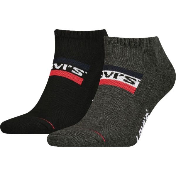 Levi's&reg; Levi's&reg; LOW CUT LOGO 2P Uniseks čarape, crna, veličina