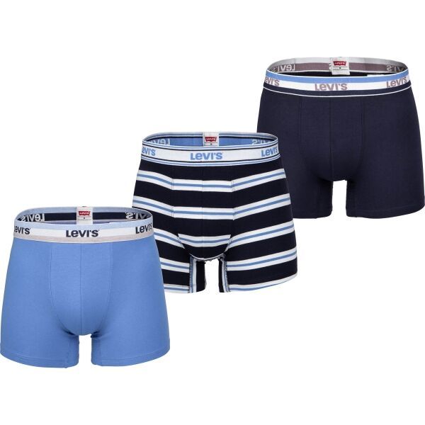 Levi's&reg; Levi's&reg; MEN BACK IN SESSION TRUNK 3P Muške bokserice, tamno plava, veličina