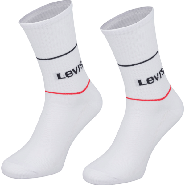 Levi's&reg; Levi's&reg; SHORT CUT LOGO SPORT 2P MIX Čarape, bijela, veličina