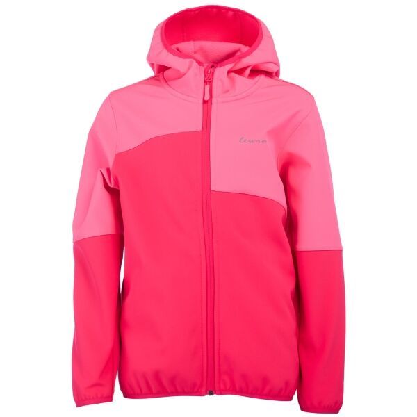 Lewro Lewro ULLI Softshell jakna za djevojčice, ružičasta, veličina