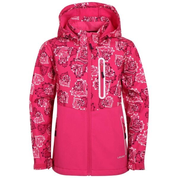 Lewro Lewro URPI Dječja softshell jakna, ružičasta, veličina