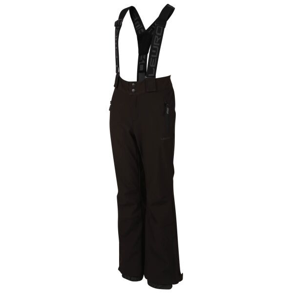Lewro Lewro URSI Dječje skijaške softshell hlače, crna, veličina