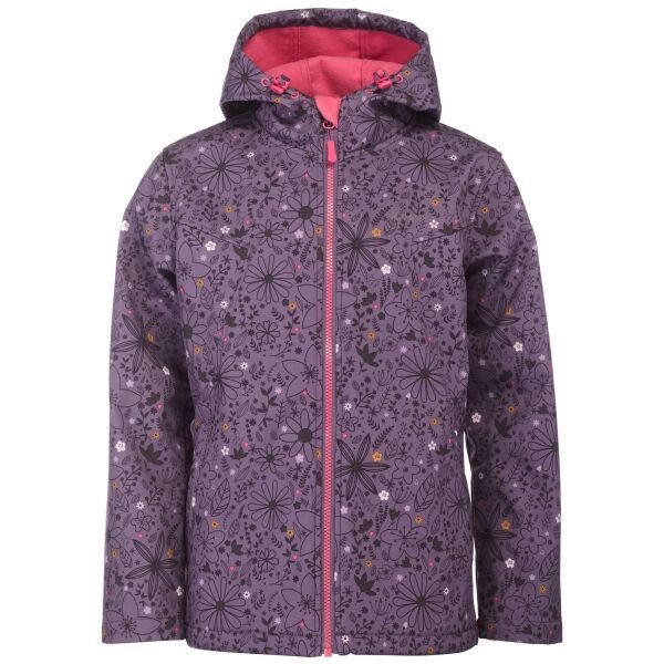 Lewro Lewro YORDANA Jakna softshell za djevojčice, ljubičasta, veličina