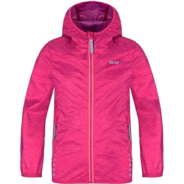 Loap Loap LYPARO Dječja softshell jakna, ružičasta, veličina