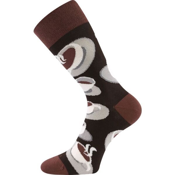 Lonka Lonka COFFEE SOCKS Ženske čarape, crna, veličina
