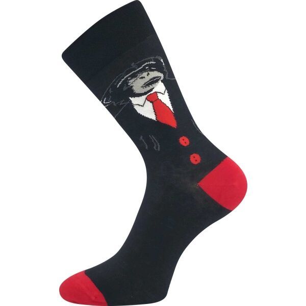 Lonka Lonka KOLA Unisex čarape, crna, veličina