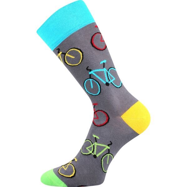 Lonka Lonka KOLA Unisex čarape, siva, veličina