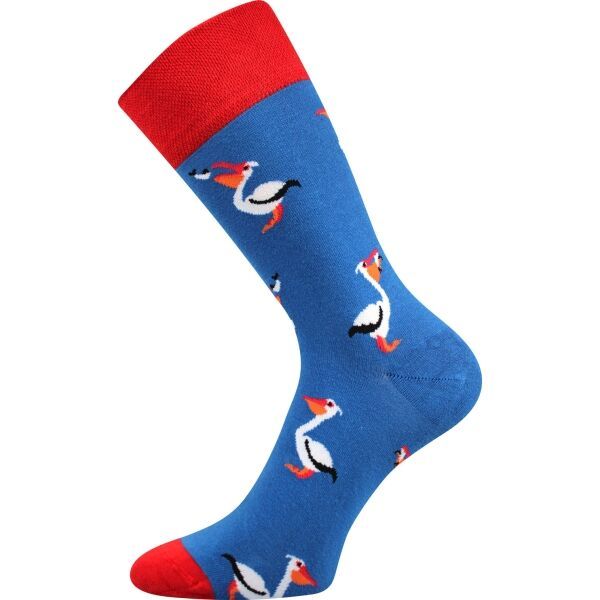 Lonka Lonka PELIKAN Unisex čarape, plava, veličina