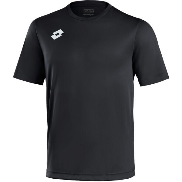 Lotto Lotto ELITE JR JERSEY PL Dječji nogometni dres, crna, veličina