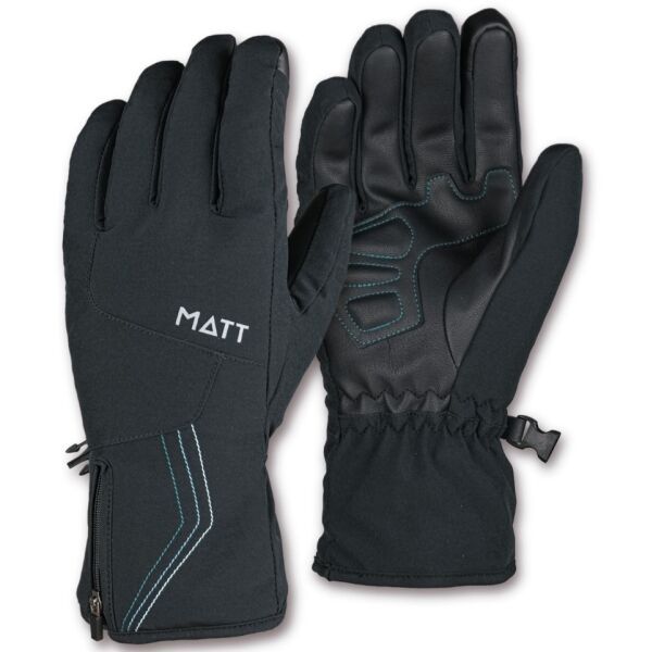 Matt Matt ANAYET JUNIOR GLOVES Dječje skijaške rukavice, crna, veličina