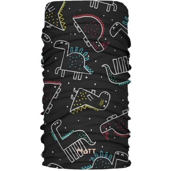 Matt Matt SCARF COOLMAX ECO Dječji šal, crna, veličina