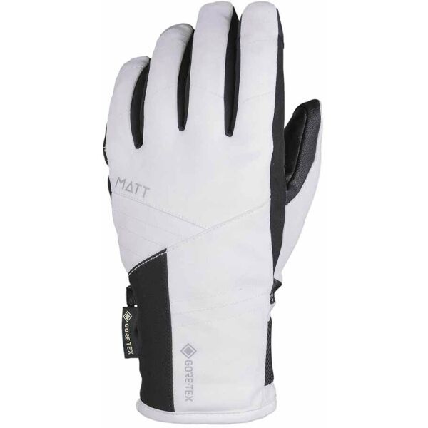 Matt Matt SHASTA GORE-TEX GLOVES Ženske skijaške rukavice, bijela, veličina