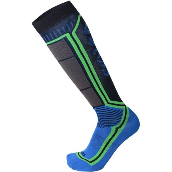 Mico Mico CALZA SKI LIGHT ODOR ZERO X-STATIC Visoke skijaške čarape, crna, veličina