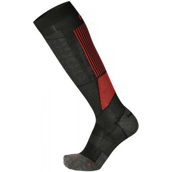 Mico Mico LIGHT WEIGHT M1 Unisex čarape za skijanje, crna, veličina