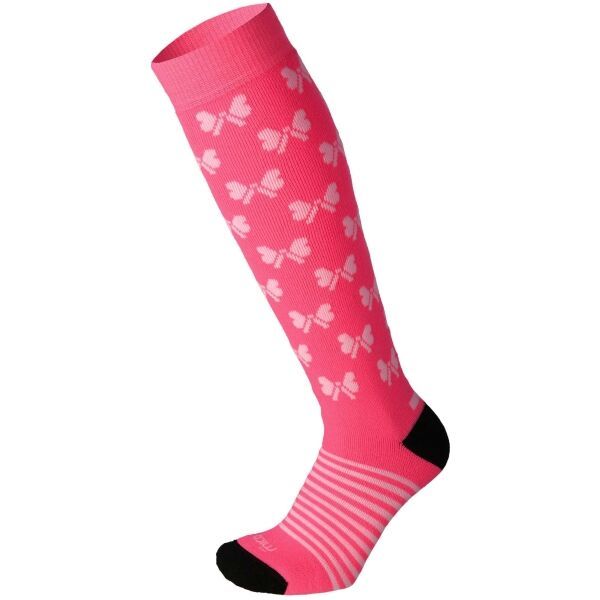 Mico Mico MEDIUM WARM CONTROL K Dječje skijaške čarape, ružičasta, veličina