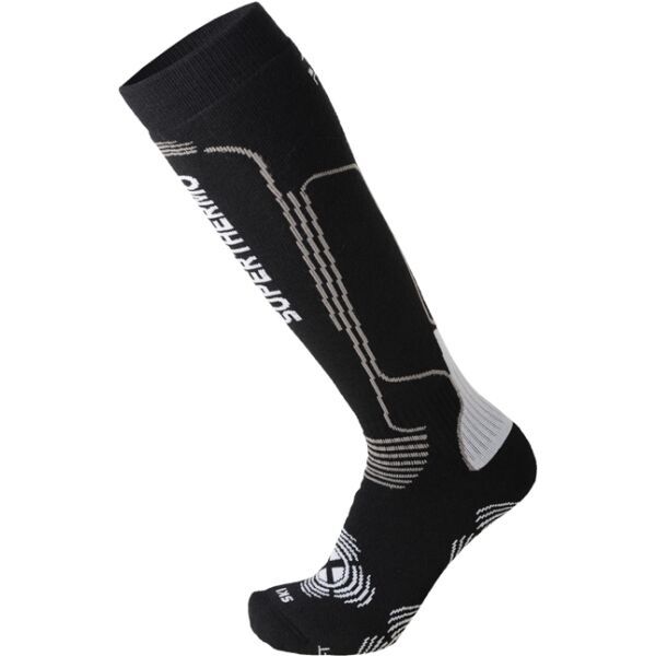 Mico Mico SUPERTHERMO PRIMALOFT SKI Skijaške čarape, crna, veličina