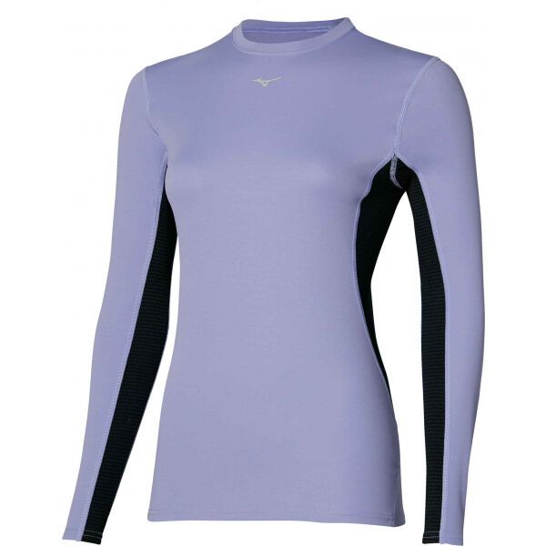 Mizuno Mizuno MID WEIGHT CREW Ženska termo majica dugih rukava, ljubičasta, veličina