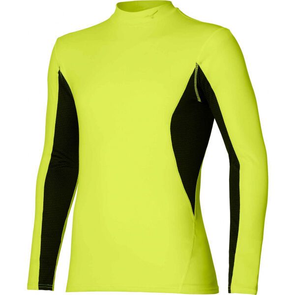 Mizuno Mizuno MID WEIGHT HIGH NECK Muška termo majica dugih rukava, žuta, veličina