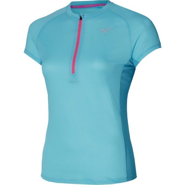 Mizuno Mizuno TRAIL DRYAEROFLOW HZ TEE Ženska majica za trčanje, svjetlo plava, veličina