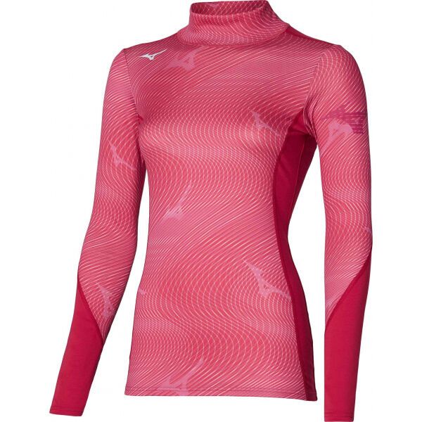 Mizuno Mizuno VIRTUAL BODY G3 HIGH Ženska termo majica dugih rukava, crvena, veličina
