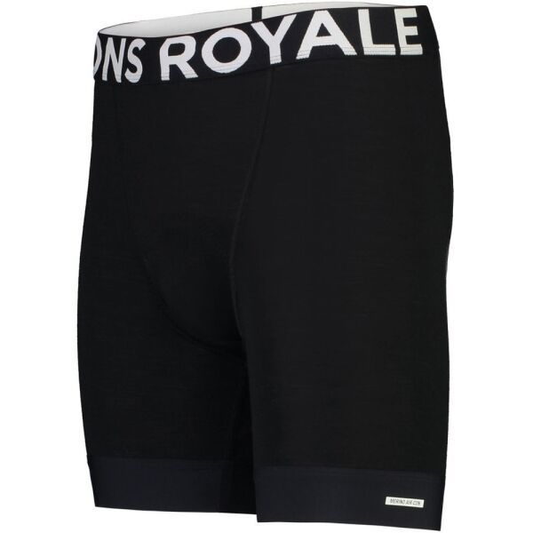 MONS ROYALE MONS ROYALE ENDURO BIKE SHORT LINER Uložak za muške biciklističke hlače od merino vune, crna, veličina