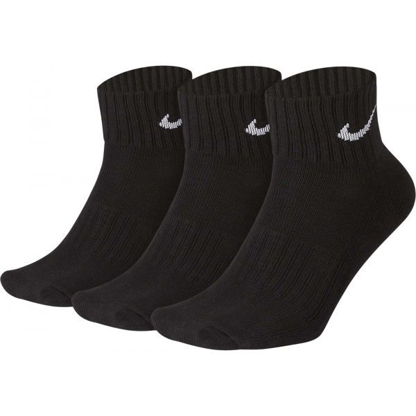 Nike Nike 3PPK VALUE COTTON QUARTER Čarape za trening, crna, veličina