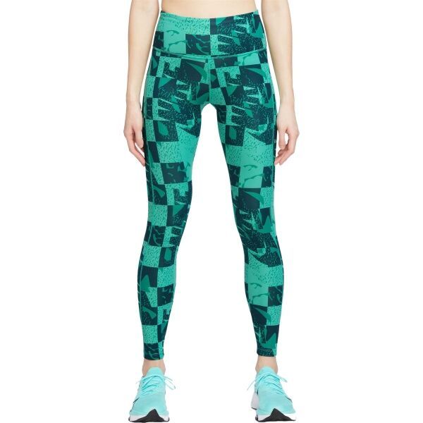 Nike Nike DF FAST MR TGHT NV Ženske tajice, zelena, veličina