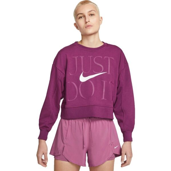 Nike Nike DF GX GET FIT FC CW 12M WIN Ženska majica za trening, ljubičasta, veličina