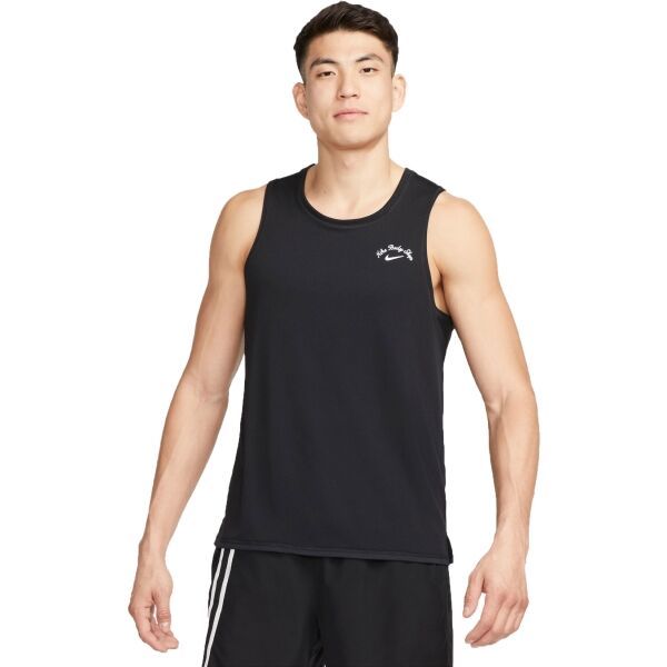 Nike Nike DF MILER TANK DYE Muška majica bez rukava, crna, veličina
