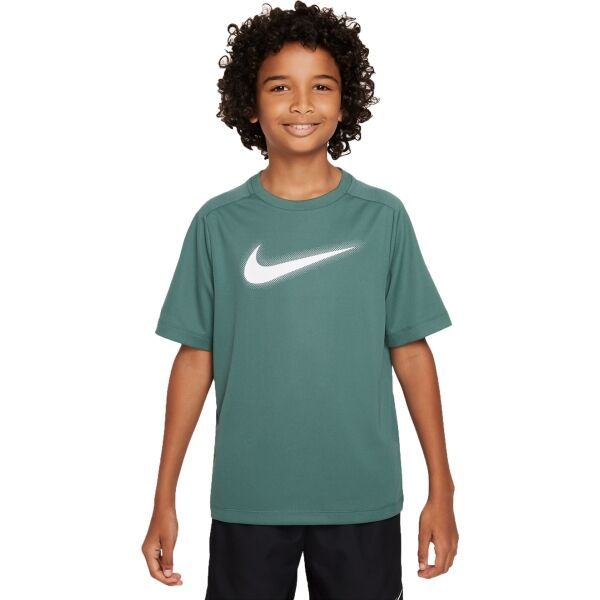 Nike Nike DF MULTI+ SS TOP HBR Majica za dječake, tamno zelena, veličina