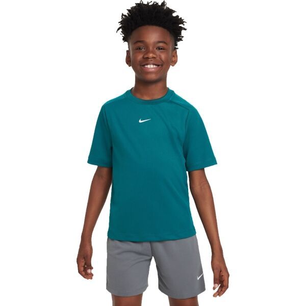 Nike Nike DF MULTI SS TOP Ženska majica kratkih rukava za treniranje, tamno zelena, veličina
