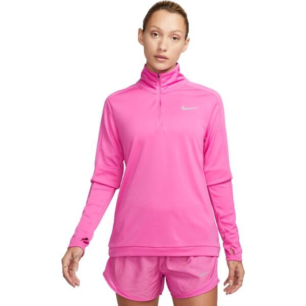 Nike Nike DF PACER HZ Ženska sportska trenirka, gornji dio, ružičasta, veličina