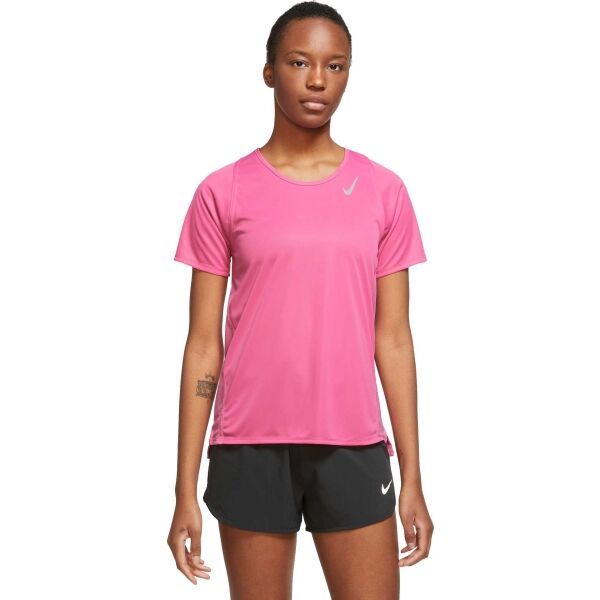 Nike Nike DF RACE TOP SS W Ženska majica za trčanje, ružičasta, veličina