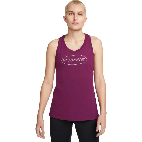 Nike Nike DF TANK ICON CLASH W Ženska majica bez rukava, boja vina, veličina