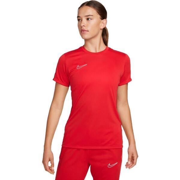 Nike Nike DRI-FIT ACADEMY Ženska nogometna majica, crvena, veličina