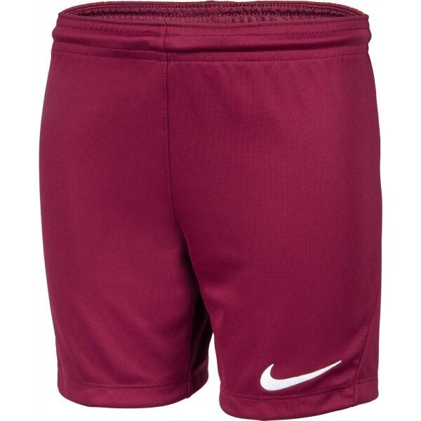 Nike Nike DRI-FIT PARK 3 JR TQO Dječačke nogometne hlačice, boja vina, veličina