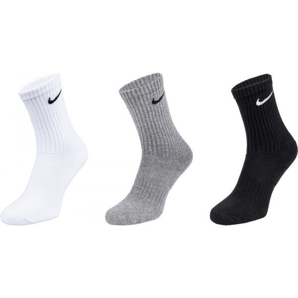 Nike Nike EVERYDAY CUSH CREW 3PR U Čarape, crna, veličina