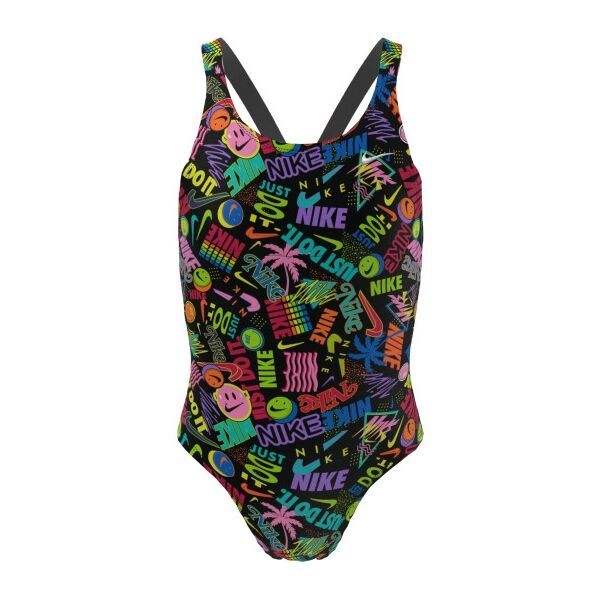 Nike Nike HYDRASTRONG MULTIPLE PRINTS Jednodijelni kupaći kostim za djevojčice, mix, veličina