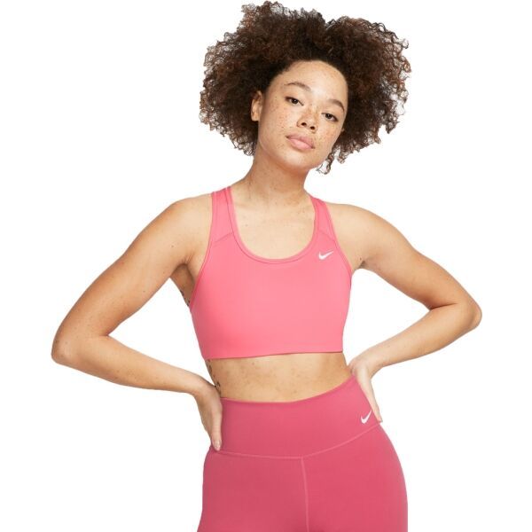 Nike Nike MED NON PAD BRA Ženski sportski grudnjak, ružičasta, veličina