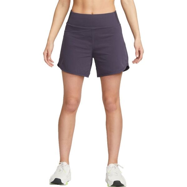 Nike Nike NK BLISS DF MR 5IN BR SHORT Ženske kratke hlače, tamno siva, veličina