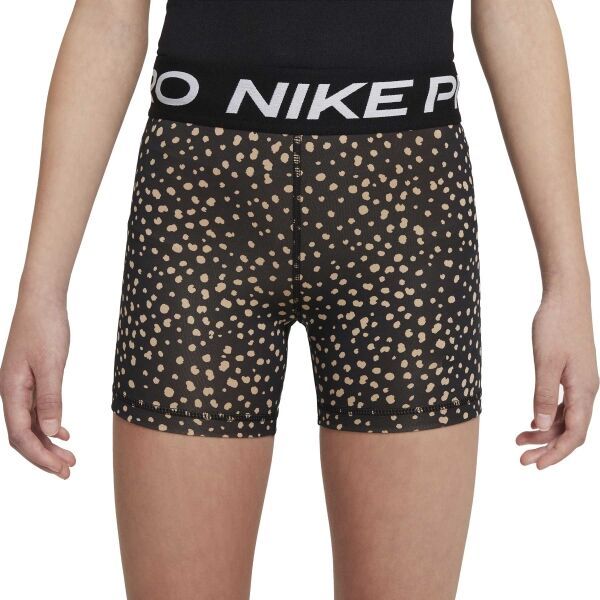 Nike Nike NP DF 3IN SHORT ANML AOP Sportske kratke hlače za djevojčice, crna, veličina