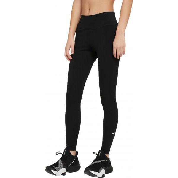 Nike Nike ONE DF MR TGT W Ženske sportske tajice, crna, veličina