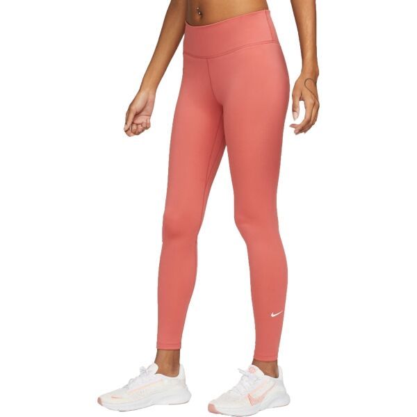Nike Nike ONE DF MR TGT W Ženske sportske tajice, narančasta, veličina