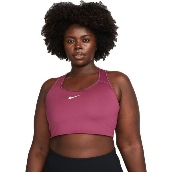 Nike Nike SWOOSH BRA PAD PLUS Ženski sportski grudnjak, boja vina, veličina