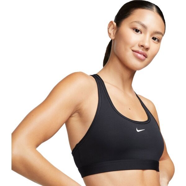 Nike Nike SWSH LGT SPT BRA Ženski sportski grudnjak, crna, veličina