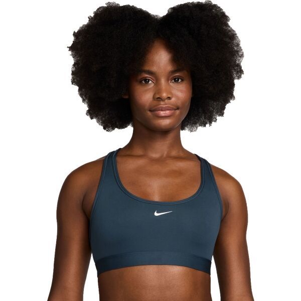 Nike Nike SWSH LGT SPT BRA Ženski sportski grudnjak, tamno plava, veličina
