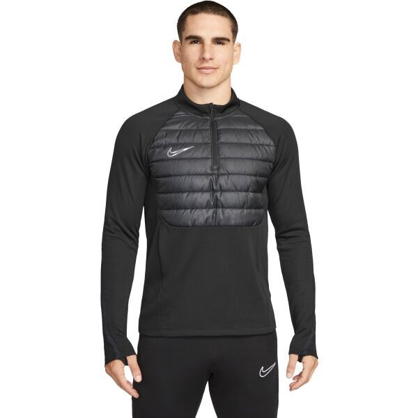 Nike Nike THERMA-FIT ACADEMY Muška hibridna jakna, crna, veličina